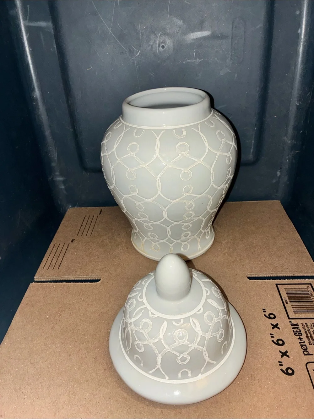 10.5” Aldrea Jar from The Ellery Jar Collection
